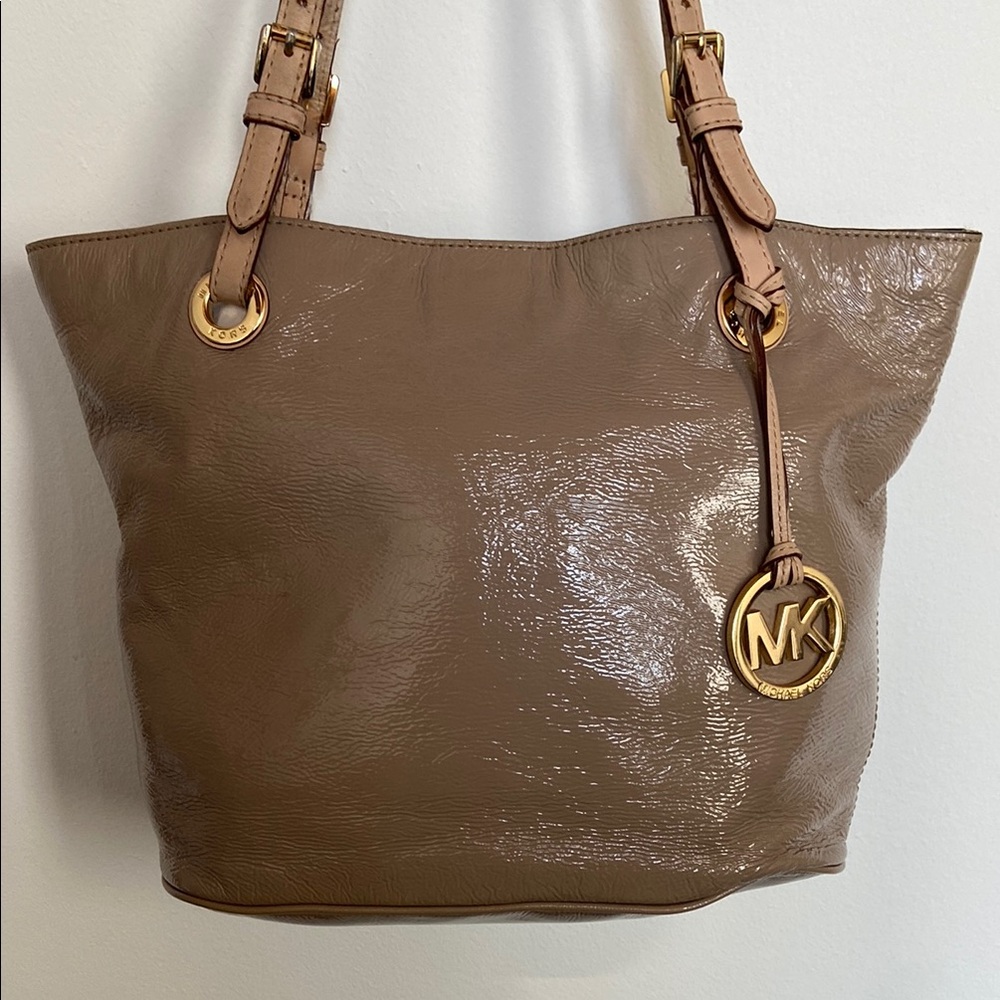 Preloved Michael Michael Kors Tan Tote Bag